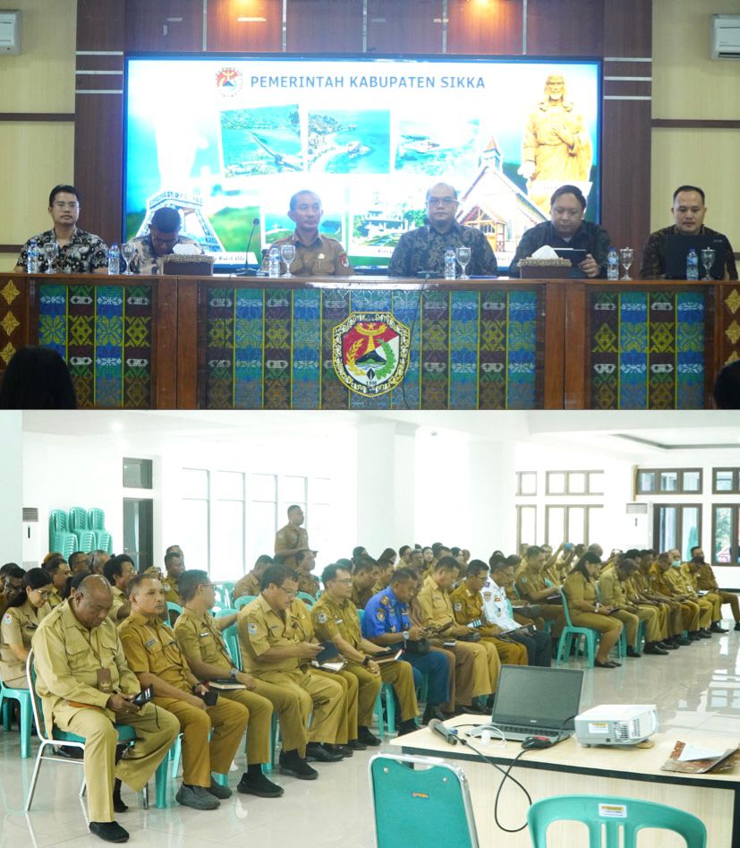 Pemerintah Kabupaten Sikka Gelar Entry Meeting Pemeriksaan Interim LKPD TA 2025 oleh Badan Pemeriksa Keuangan. 