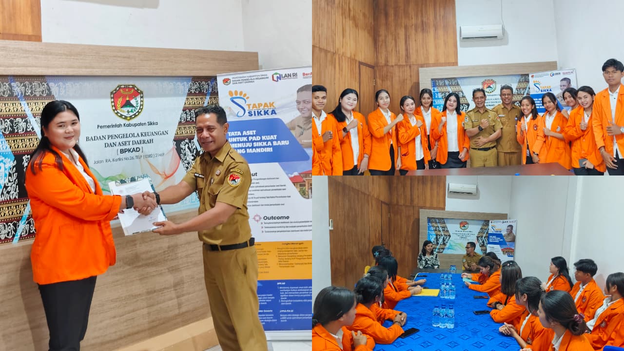 BPKAD Kabupaten Sikka Lepas Mahasiswa PKL Universitas Nusa Nipa Maumere dengan Harapan Kontribusi Nyata