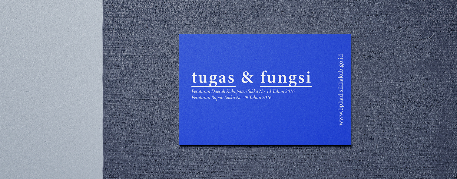 Tugas & Fungsi